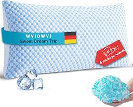 WVIOWVI Memory Foam Kissen, Kühlendes Kopfkissen, 