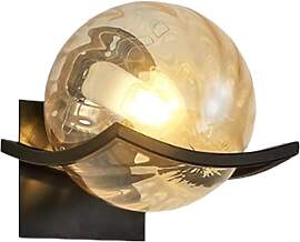WxuuLTGJR Wandlampe, Glas-Wandleuchter,