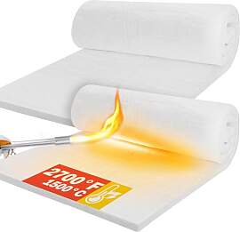 XARILK Keramikfaser-Isolierdecke, 1500℃/2700℉, 