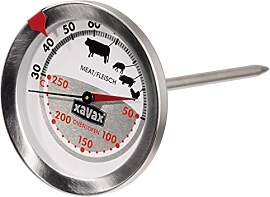 Xavax 2-in-1 Bratenthermometer aus Edelstahl