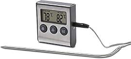 Xavax 2in1 Digitales Bratenthermometer mit