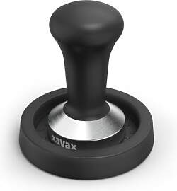 Xavax Kaffee-Tamper 51mm mit Tampermatte Silikon