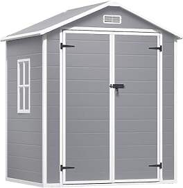 Xbro Gerätehaus Kunststoff 171x124x210 cm Grau,