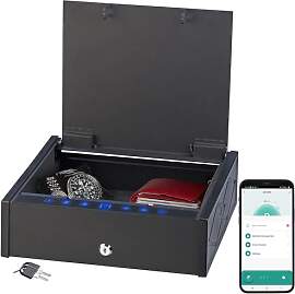 Xcase biometrischer Safe: Smarter Tresor mit