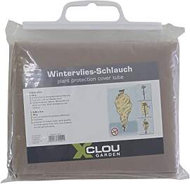 Xclou Wintervliesschlauch zum Schutz der Pflanzen, 