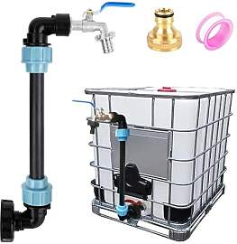 XCRPRT IBC Adapter Mit Schwanenhals Messing