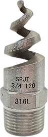 XCSJ 3/4 BSP Außengewinde Spiralkegel