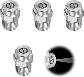 XCSJ 4 Stück Gewinde-Unterlegscheibe Sprühdüse