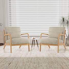 XH.Easy Go 2er-Set Accent Sessel mit Kissen,