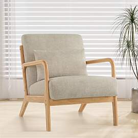 XH.Easy Go Accent Sessel mit Kissen,Moderner