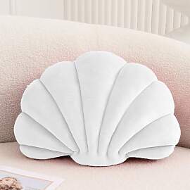 XIAIJIA Dekoratives Muschelkissen, 3D-Einsatz,