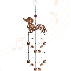 Xialvyu Metall Dackel Windspiel, Dachshund