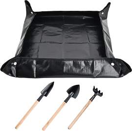 xianynow Faltbare Pflanzen-Umtopfmatte,