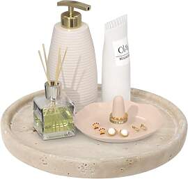 XINFUHUA Travertin-Tablett, kleines