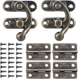 Xinjoduz Mini Scharniere Messing Scharniere Klein