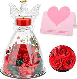 xinrongda Ewige Rose Geburtstagsgeschenk für