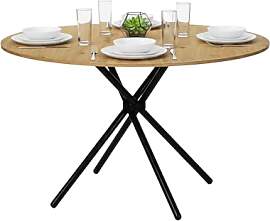 Xinyvee Esstisch Rund 100 cm Esstisch Holz in