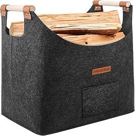XL Faltbarer Holzkorb für kaminholz Extra dicker