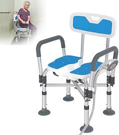 XMTECH Duschstuhl, Badhocker mit