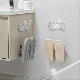 xocome Bohrfreies Wandregal für Schuhe &