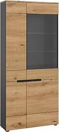 xonox.home - Vitrine Canu 80x190x37 cm in Korpus