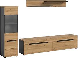 xonox.home - Wohnwandkombination Canu 3tlg.