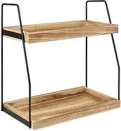 XUDREZ Kaffee Organizer, 2-stöckig Kaffeebar