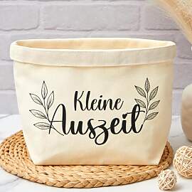 Xuniea Kleine Auszeit Korb Geschenktüte aus