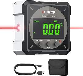XUNTOP Digitaler Winkelmesser Neigungsmesser Laser 
