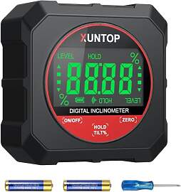 XUNTOP Neigungswinkelmesser Digitaler Winkelmesser 