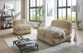 XXL-Sessel HOME AFFAIRE "Pia", beige