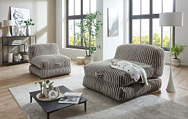 XXL-Sessel HOME AFFAIRE "Pia", grau,