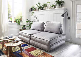 XXL-Sessel "Miro", grau (hellgrau),