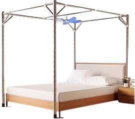 XXYLC Himmelbett Moskitonetzhalter Vier Eckbett,