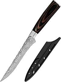 XYJ Ausbeinmesser 5,5 Zoll Filetmesser Edelstahl