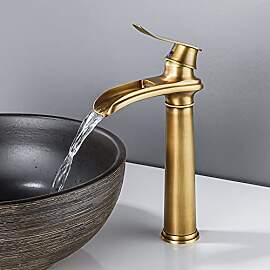 YAGJIA Wasserhahn Bad Hoch Antik,