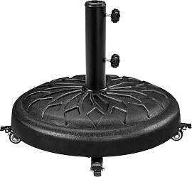 Yaheetech 24,7 kg Sonnenschirmständer mit Rollen