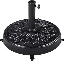 Yaheetech 25 kg Sonnenschirmständer mit Rollen,