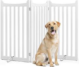 Yaheetech Absperrgitter Hund Schutzgitter, HxB: