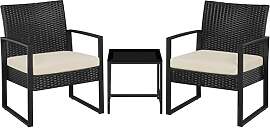 Yaheetech Balkonmöbel Set, Gartenmöbel-Set aus