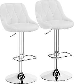 Yaheetech Barhocker 2er Set höhenverstellbarer