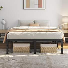 Yaheetech Bettrahmen 36cm H Metallbett mit