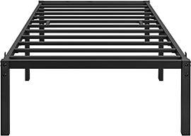 Yaheetech Bettrahmen 36cm H Metallbett mit