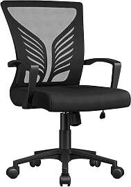 Yaheetech Bürostuhl Ergonomisch Schreibtischstuhl 