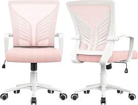 Yaheetech Bürostuhl Ergonomisch Schreibtischstuhl 