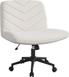 Yaheetech Bürostuhl mit Rollen, Schreibtischstuhl 