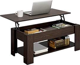 Yaheetech Couchtisch Beistelltisch mit