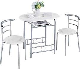 Yaheetech Essgruppe im Landhausstil Tischgruppe