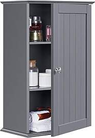 Yaheetech Hängeschrank, Wandschrank mit Einer