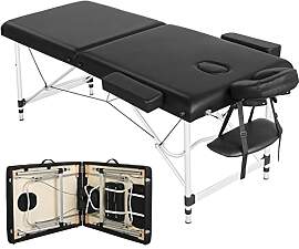 Yaheetech Mobile Massageliege 2 Zonen